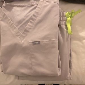 LIMITED EDITION COLOR FIGS SET: slate gray with green ties